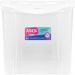 Kit 12 Caixas Organizadoras 30L Multiuso Alta Ordene Transparente Radical Color