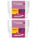 Kit 12 Caixas de Sapato Ordene Pequena 28 a 34 Empilhável Transparente