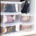 Kit 12 Caixas de Sapato Ordene Pequena 28 a 34 Empilhável Transparente