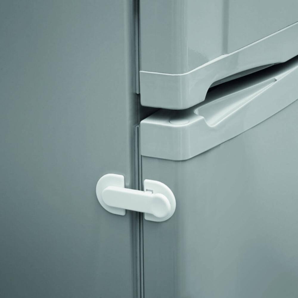 Kit 2 Trava Porta de Geladeira Adesiva Bebê Ordene Freezer S