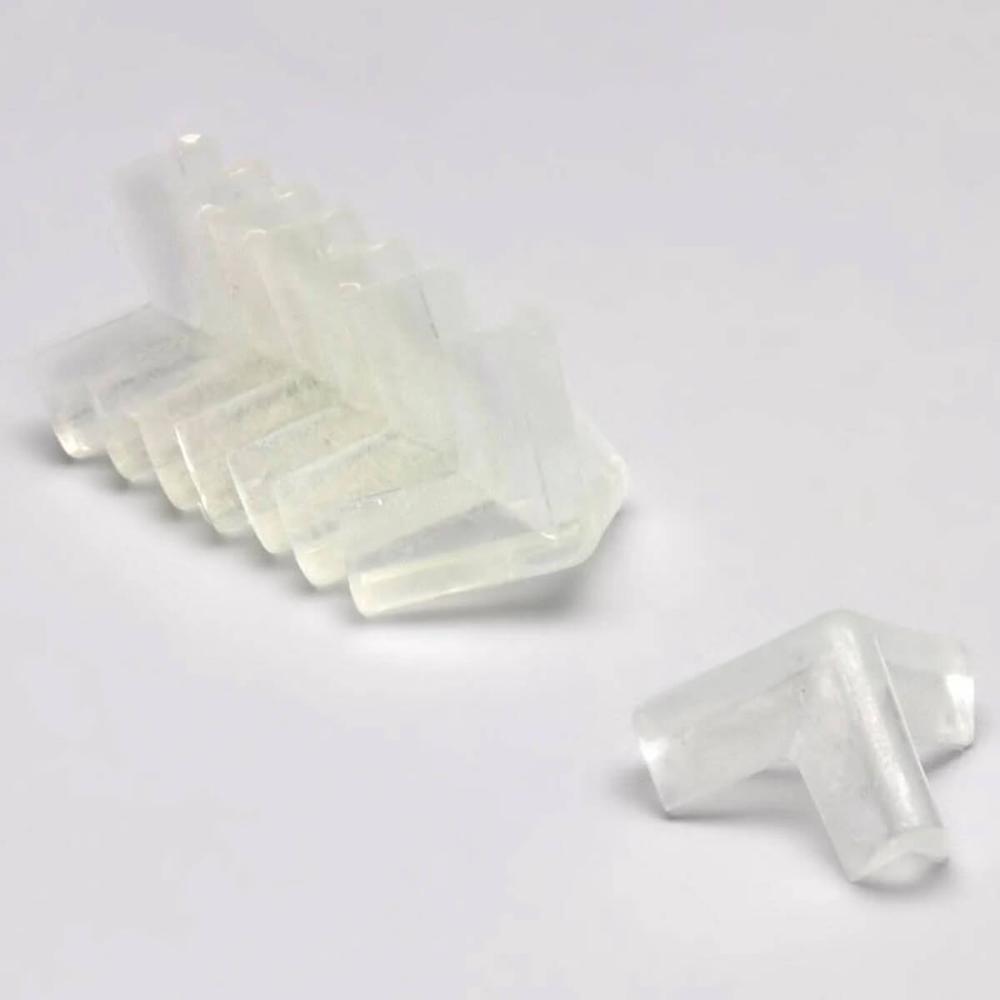 Kit 32 Protetor de Quina Silicone Cantoneira Mesa Móveis Beb