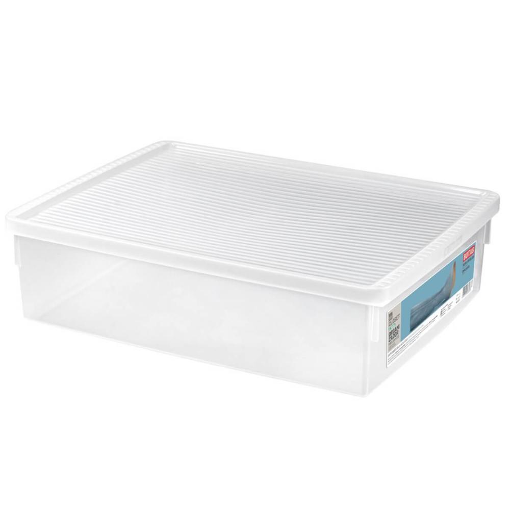 Kit 4 Caixas para Botas Cano Longo Ordene Organizadoras Transparentes com Tampas Ventiláveis