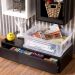 Kit 6 Caixas Organizadoras 13,5L Ordene Tampa Empilhável Closet Escritório Incolor