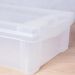 Kit 6 Caixas Organizadoras 13,5L Ordene Tampa Empilhável Closet Escritório Incolor