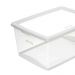 Kit 6 Caixas Organizadoras Plásticas 60L com Tampa My Closet