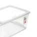 Kit 6 Caixas Organizadoras Plásticas 60L com Tampa My Closet
