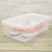 Kit 6 Caixas para Sapatos Tampas Ventiláveis Plástico Ordene