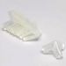Kit 8 Protetor de Quina Silicone Cantoneira Mesa Móveis Bebê P Transparente Adesivo