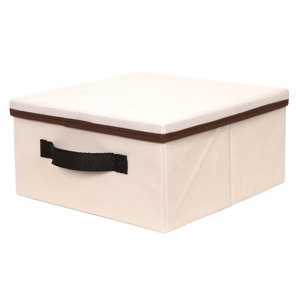 Caixa Organizadora Com Tampa 28x15x28 Puxador Alça KIT 2
