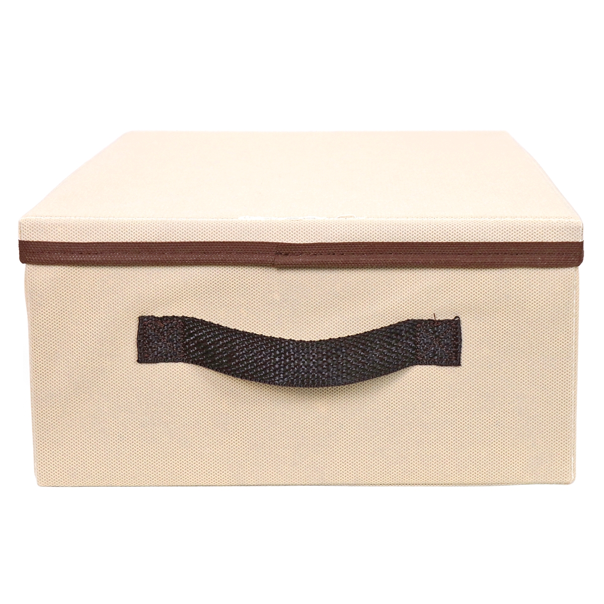 Caixa Organizadora Com Tampa 28x15x28 Puxador Alça KIT 2