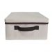 Caixa Organizadora Com Tampa 28x15x28 Puxador Alça KIT 2