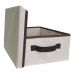 Caixa Organizadora Com Tampa 28x15x28 Puxador Alça KIT 2