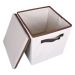 Caixa Organizadora Com Tampa 28x30x28cm Com Alça KIT 2