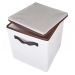 Caixa Organizadora Com Tampa 28x30x28cm Com Alça KIT 2