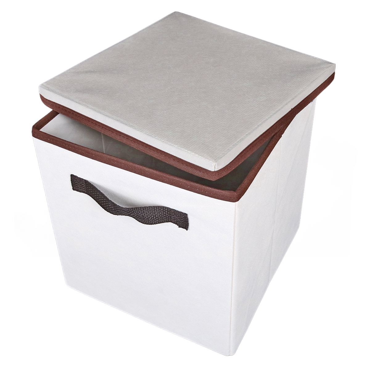 Caixa Organizadora Com Tampa 28x30x28cm Com Alça KIT 2