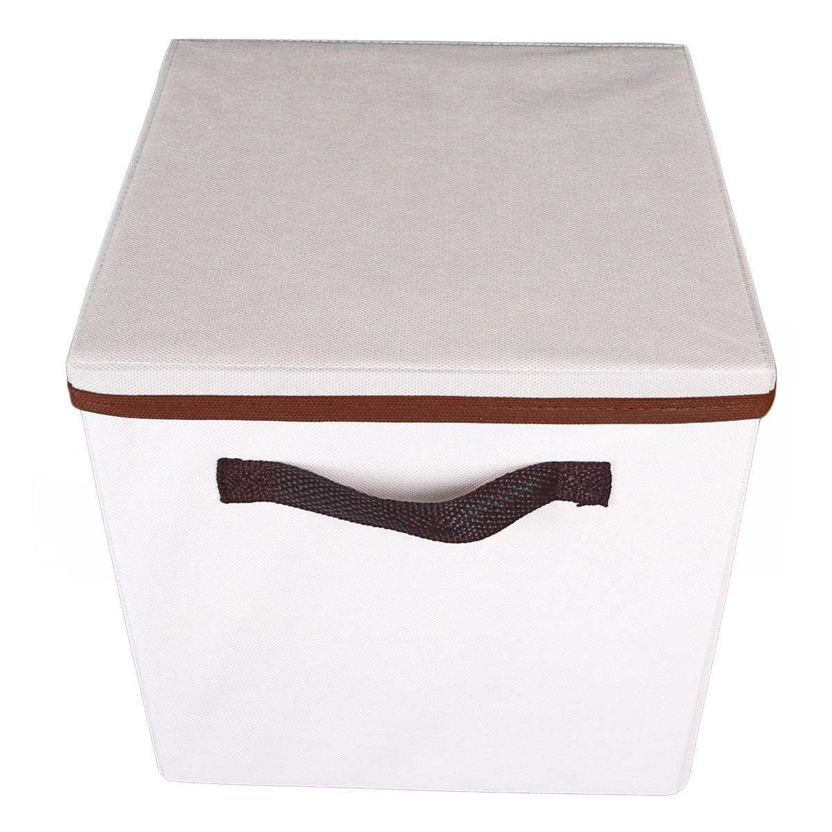 Caixa Organizadora Com Tampa 28x30x28cm Com Alça KIT 2