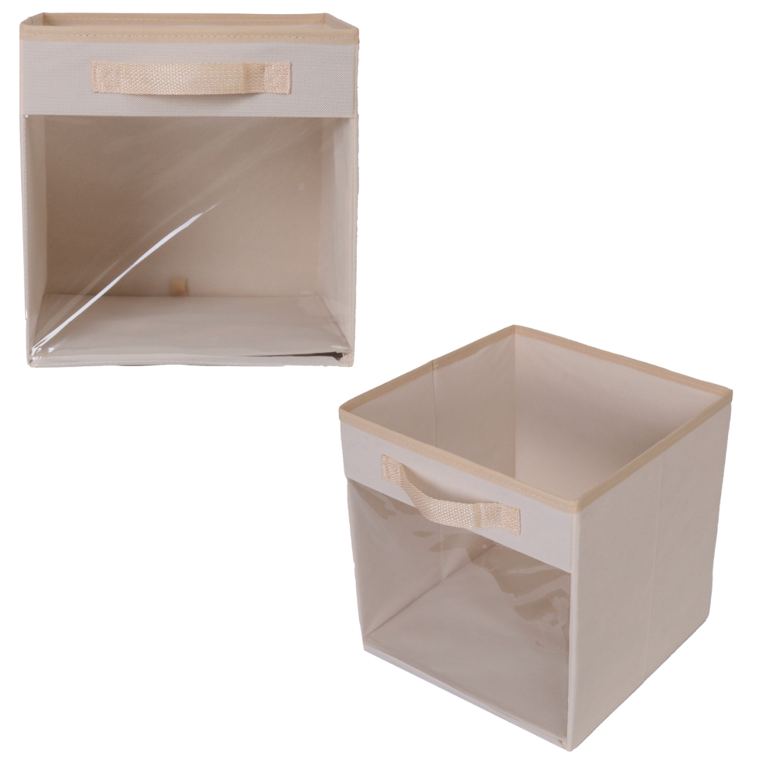 Caixa Organizadora Com Visor Transparente KIT 2