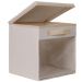 Caixa Organizadora De Brinquedo Com Tampa Fixa E Visor KIT 2