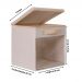 Caixa Organizadora De Brinquedo Com Tampa Fixa E Visor KIT 2