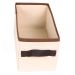Caixa Organizadora Em Tecido De 14x15x38cm C/ Alça KIT 2