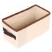 Caixa Organizadora Em Tecido De 14x15x38cm C/ Alça KIT 2