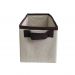 Caixa Organizadora Em Tecido De 14x15x38cm C/ Alça KIT 2