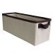 Caixa Organizadora Em Tecido De 14x15x38cm C/ Alça KIT 2