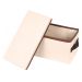 Caixa Organizadora Em Tecido De 14x15x38cm C/ Tampa KIT 2