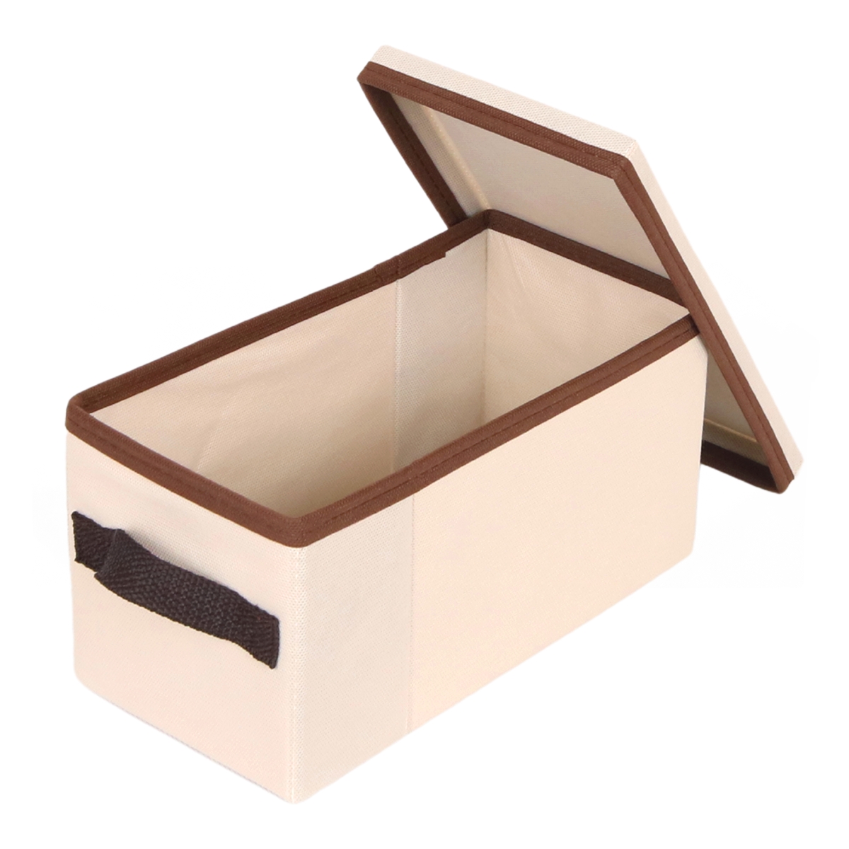 Caixa Organizadora Em Tecido De 14x15x38cm C/ Tampa KIT 2