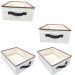 Caixa Organizadora Em Tecido De 28x15x38cm C/ Alça KIT 4
