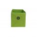 Caixa colorida Organizadora para brinquedos e closet 14x15x28 com ilhós Verde Limão