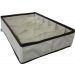 Kit 04 organizadores de Sutiãn OrganiBox 27X36 Bege/Marrom