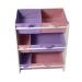 Organizador Infantil Porta Brinquedos - Montessoriano - Médio Rosa e Lilas
