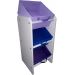Organizador Infantil Porta Brinquedos Mini - Violeta, Azul e Lilás - Montessoriano Organibox - Único