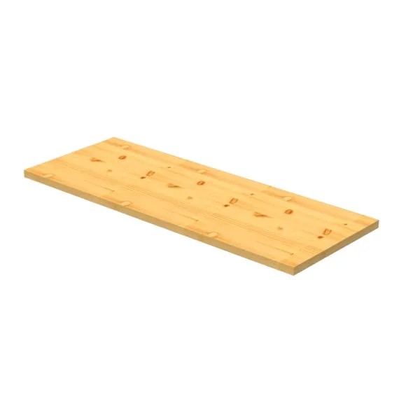 Painel de Madeira Pinus Maciça 80x30x1,8cm - Eco