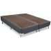 Base Box Queen Camurça II Cinza