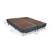 Base Box Queen Camurça II Cinza