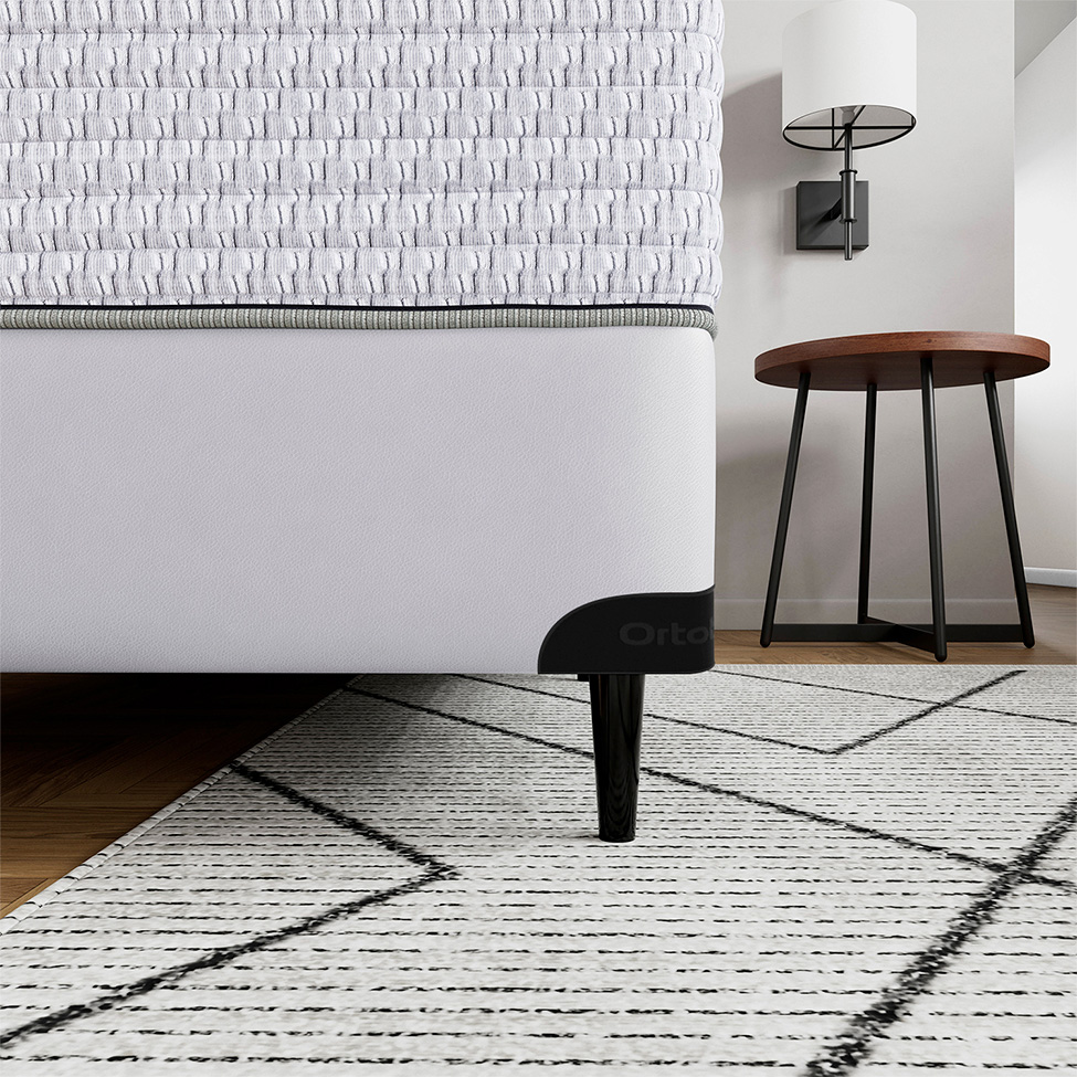 Base Box Solteiro Cori I Branco