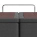 Base Box Super King Americana Camurça Cinza
