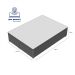 Base Box Super King Americana Camurça Cinza