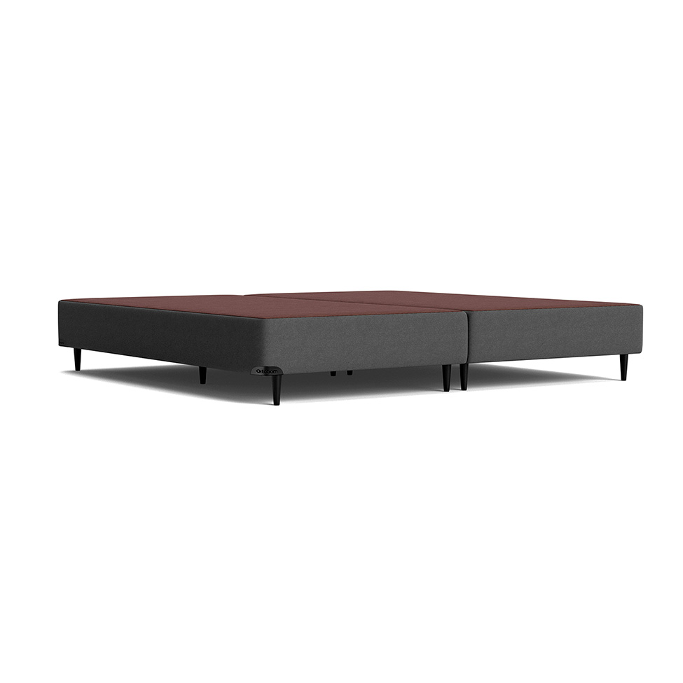 Base Box Super King Size Camurça I Cinza