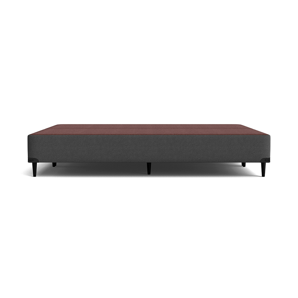 Base Box Super King Size Camurça I Cinza
