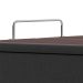 Base Box de Casal Americana Camurça Cinza