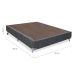Base Para Cama Box Casal Ambar Grafite
