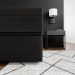 Base Para Cama Box Casal Safira com Baú Preto