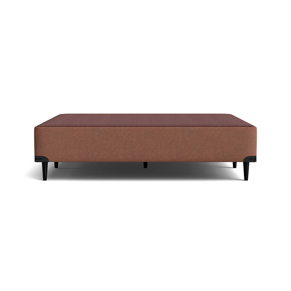 Base para Cama Box Casal Camurça I Creme