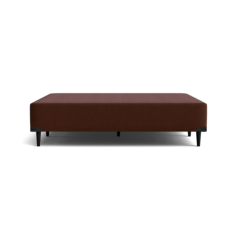 Base para Cama Box Casal Camurça I Marrom