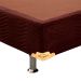 Base para Cama Box Casal Camurça II Marrom