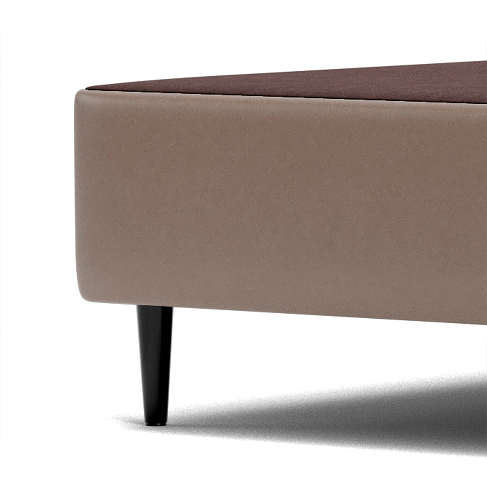Base para Cama Box Casal Cori II Creme