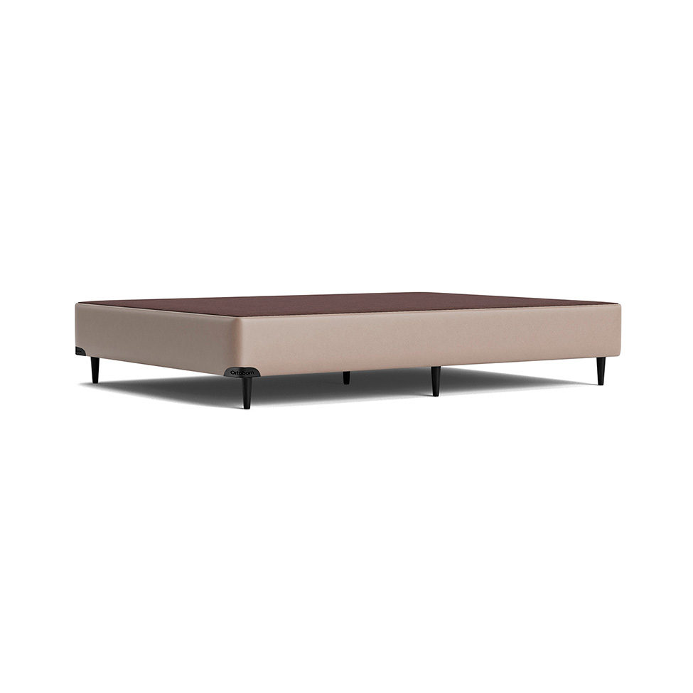 Base para Cama Box Casal Cori II Creme